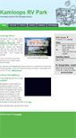 Mobile Screenshot of kamloopsrvpark.ca